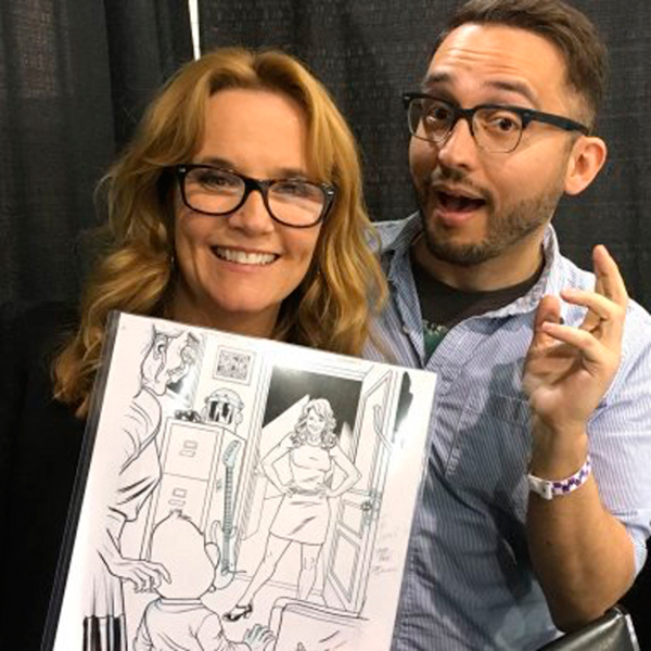 La actriz Lea Thompson se reúne con “Howard el pato”, 30 años después… ¡en un cómic!