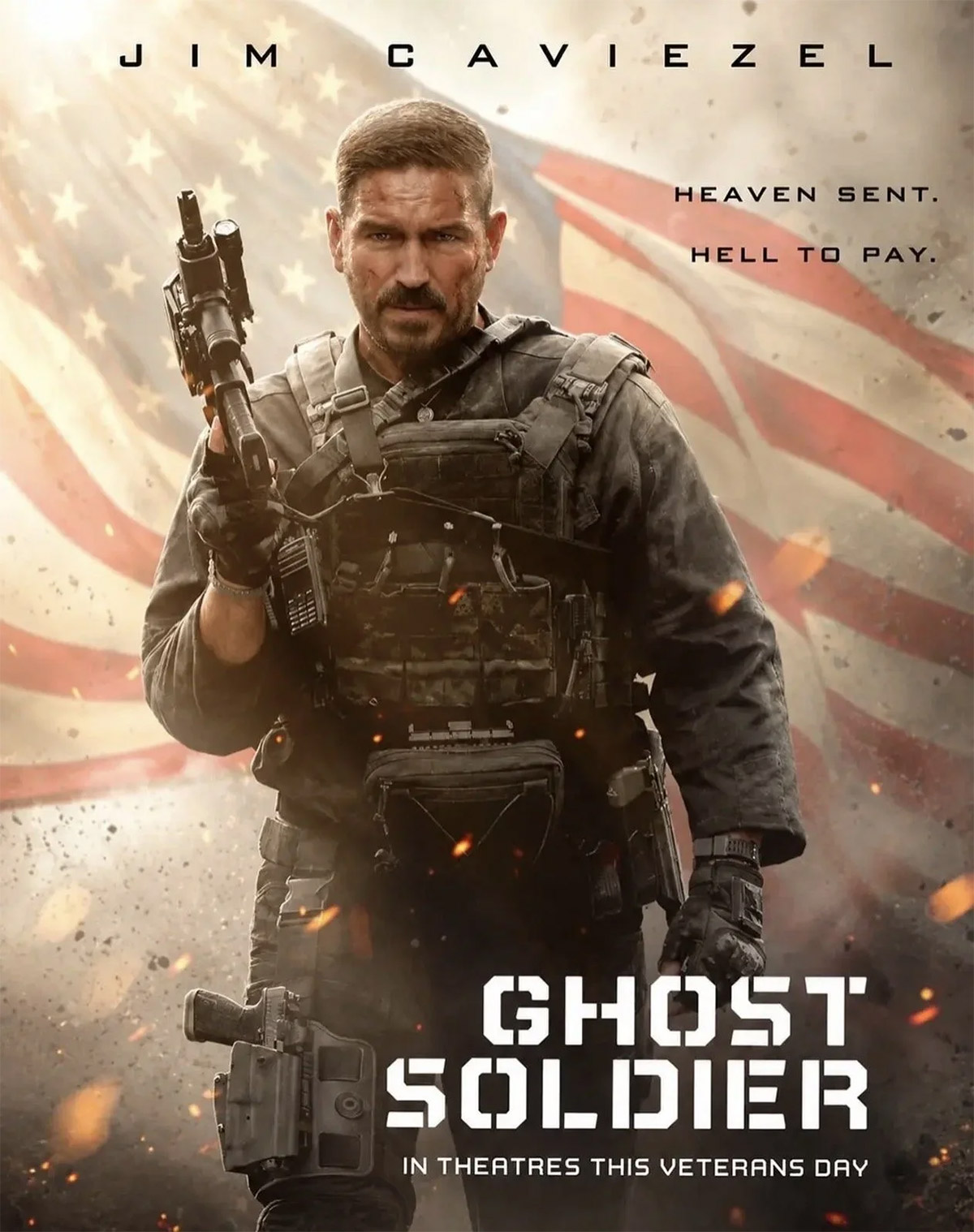 Jim Caviezel será un veterano de guerra con un pasado inquietante