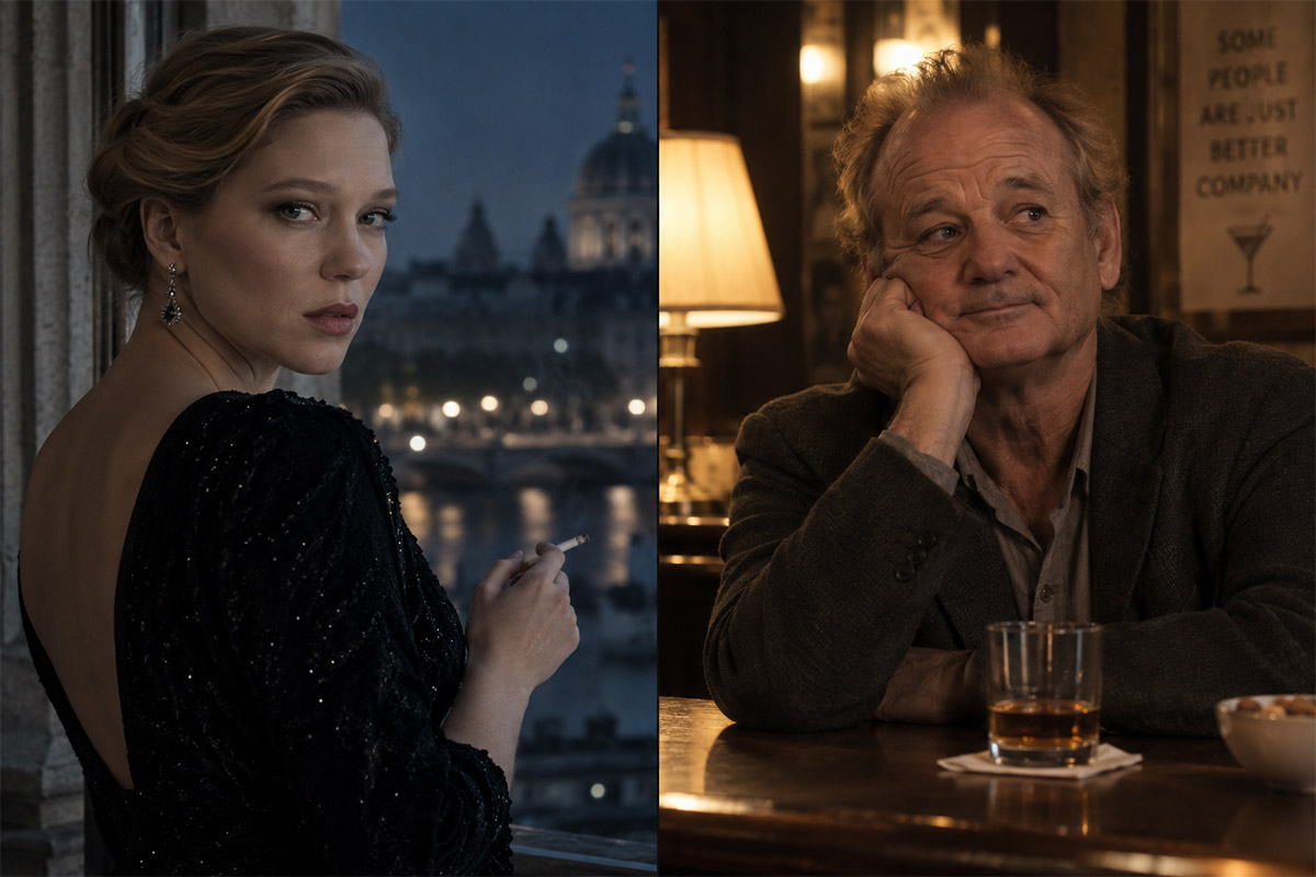 Bill Murray y Léa Seydoux, la extraña pareja de "La tierra tranquila"