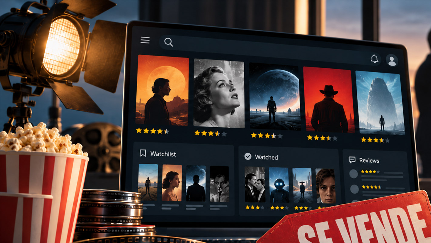 La red social de valoración de películas Letterboxd está a la venta