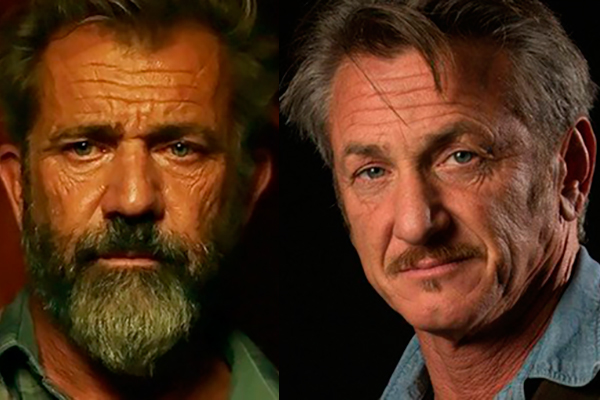 Mel Gibson y Sean Penn, un profesor y un loco 