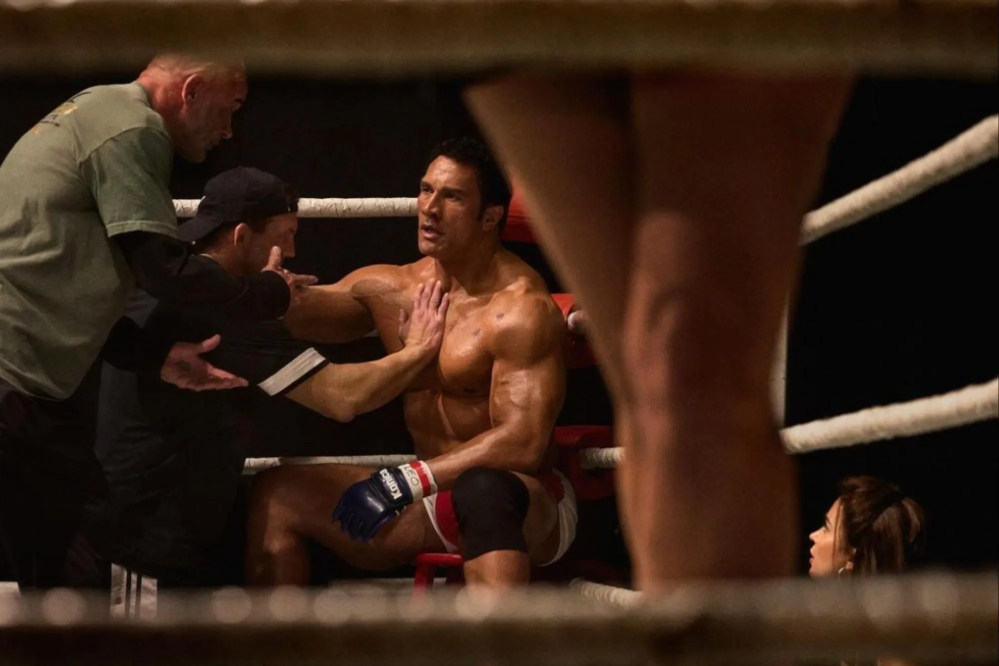 Dwayne Johnson sufre una lesión en su nueva película de lucha libre