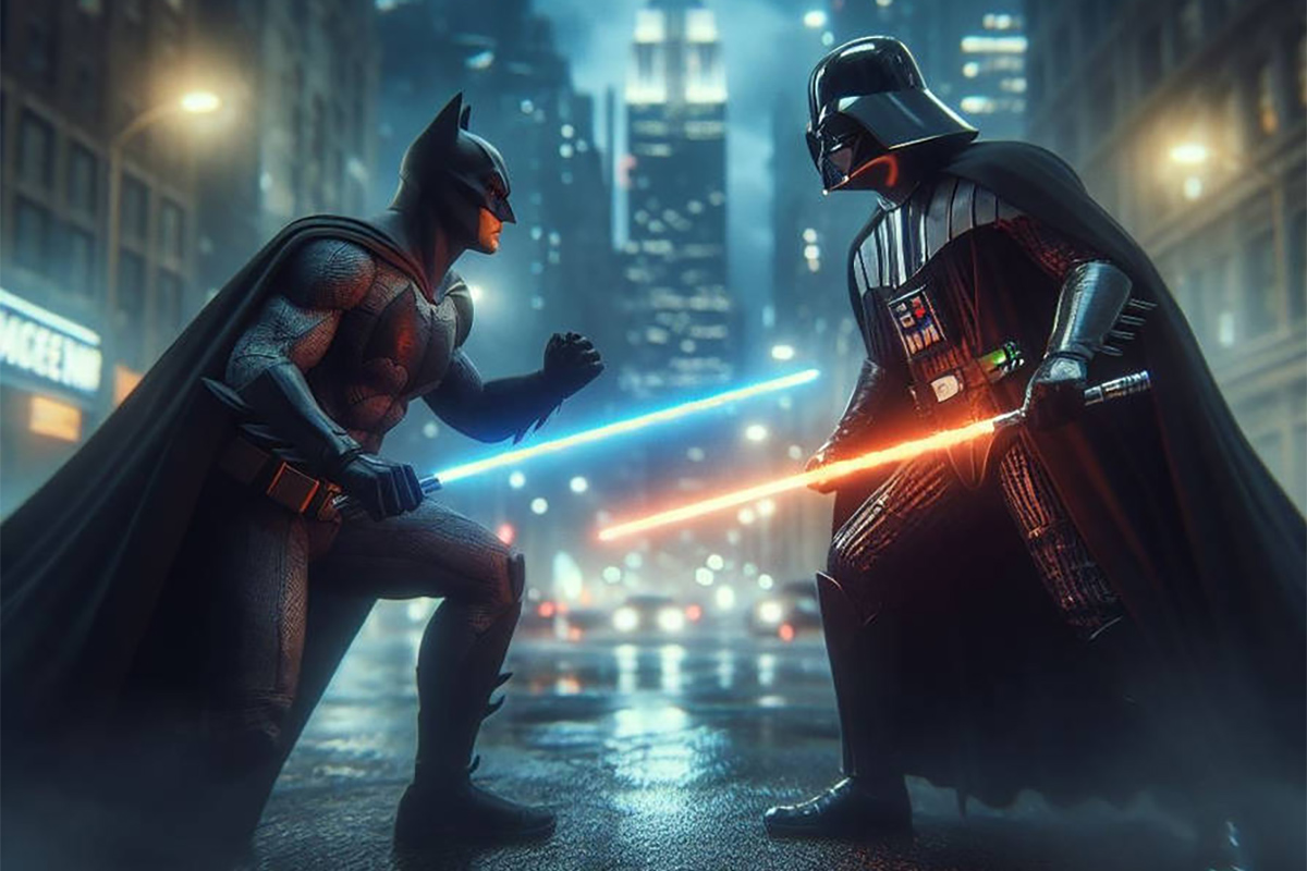 Batman vs. Darth Vader