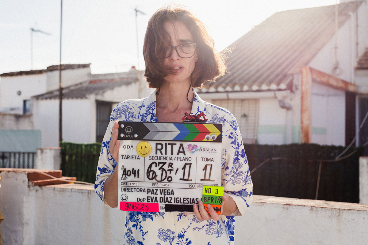 Paz Vega, directora, guionista y protagonista de “Rita” Paz Vega, directora, guionista y protagonista de “Rita”