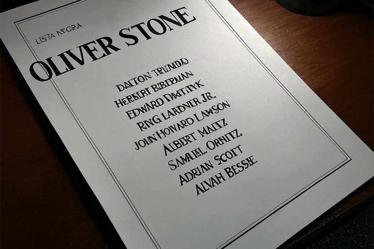 Oliver Stone dice que Hollywood le ha puesto en una lista negra 