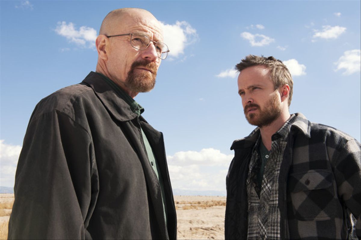 Imagen de Bryan Cranston y Aaron Paul en Breaking Bad