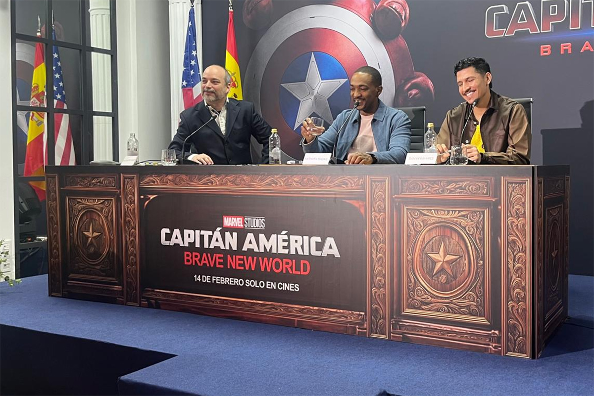 Estuvimos con Anthony Mackie y Danny Ramírez, protagonistas de “Capitán América: Brave New World” Estuvimos con Anthony Mackie y Danny Ramírez, protagonistas de “Capitán América: Brave New World”