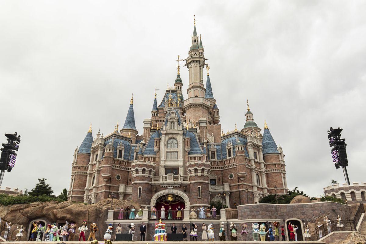 Imagen de COVID-19 en Disneyland Shanghai