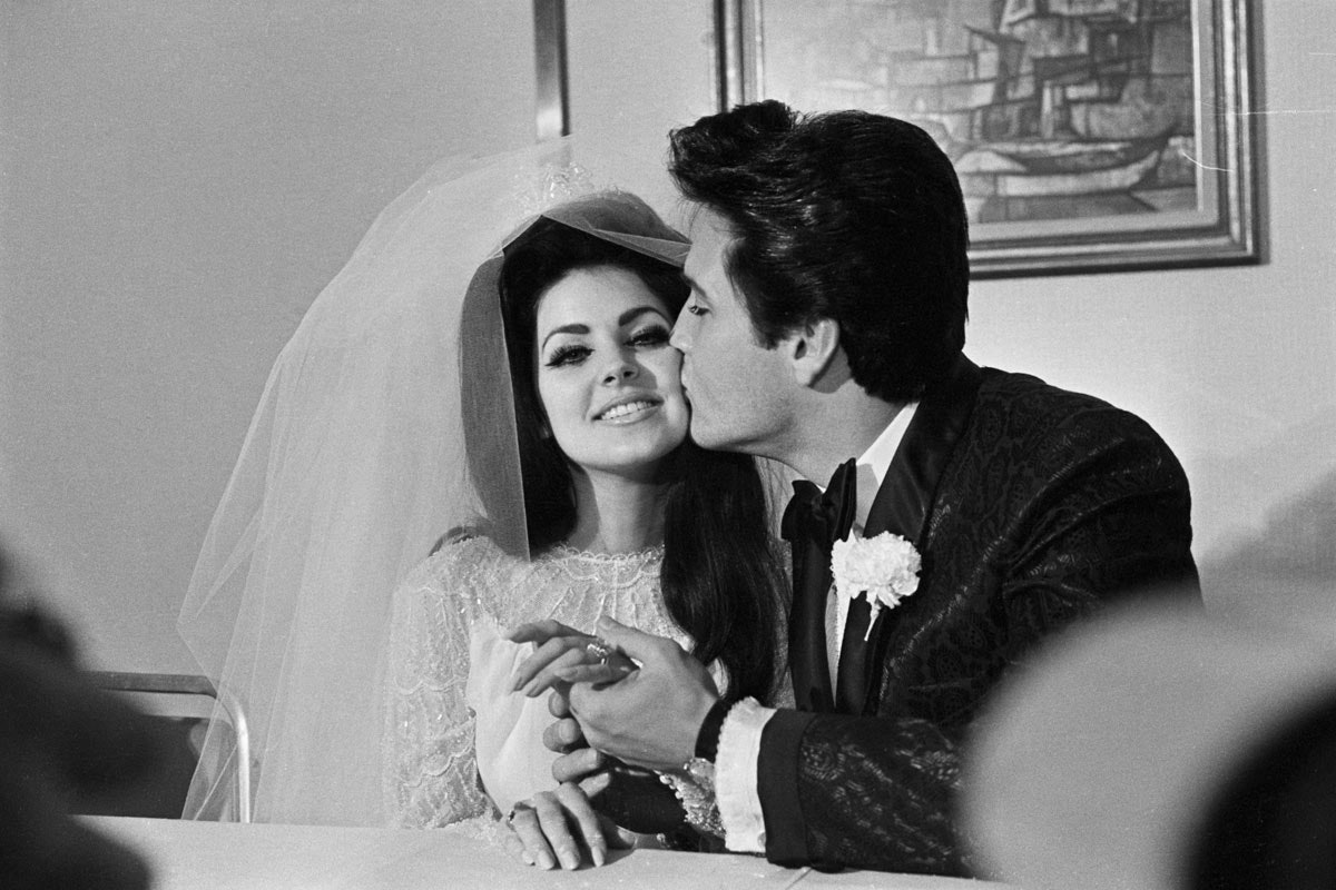 Elvis y Priscilla Presley