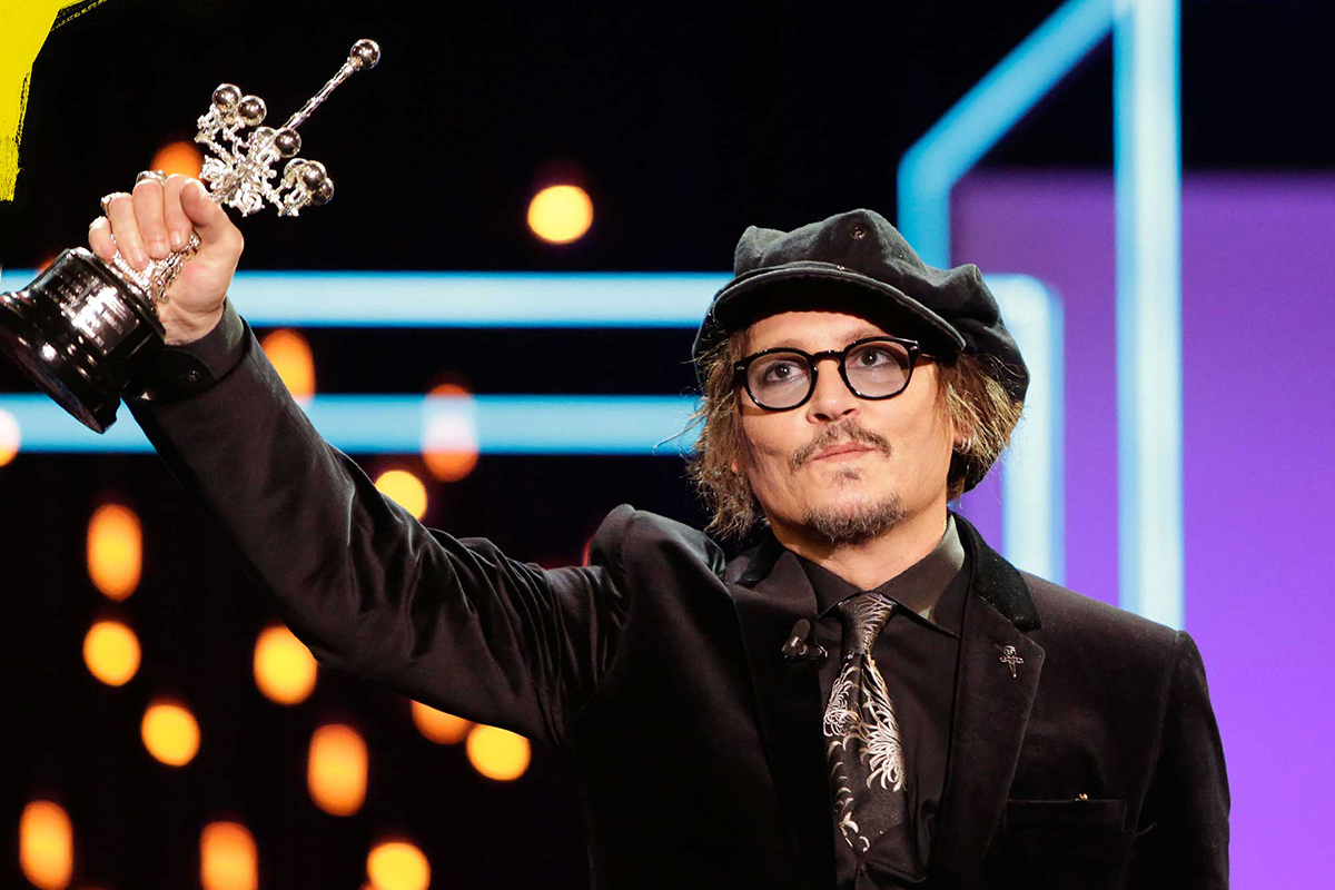 Johnny Depp asegura en San Sebastián que nadie está a salvo de la cultura de la cancelación