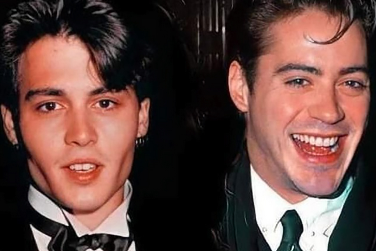Johnny Depp borra una foto photosopeada con Robert Downey Jr. donde le felicitaba por el Oscar