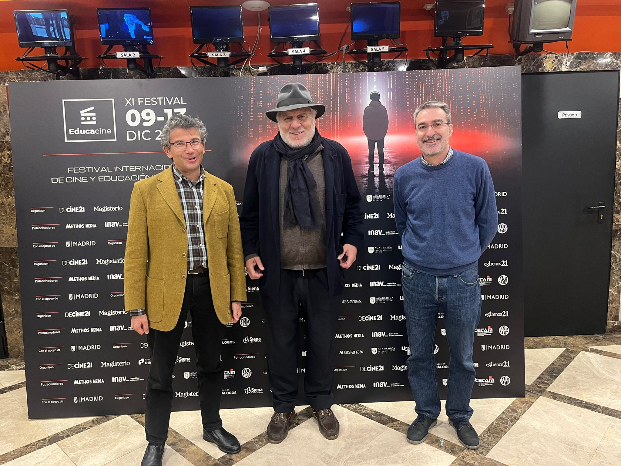 José Luis López-Linares acerca "Hispanoamérica. Canto de vida y esperanza" a Educacine - Cuarta jornada del Festival de Cine Educativo de Madrid