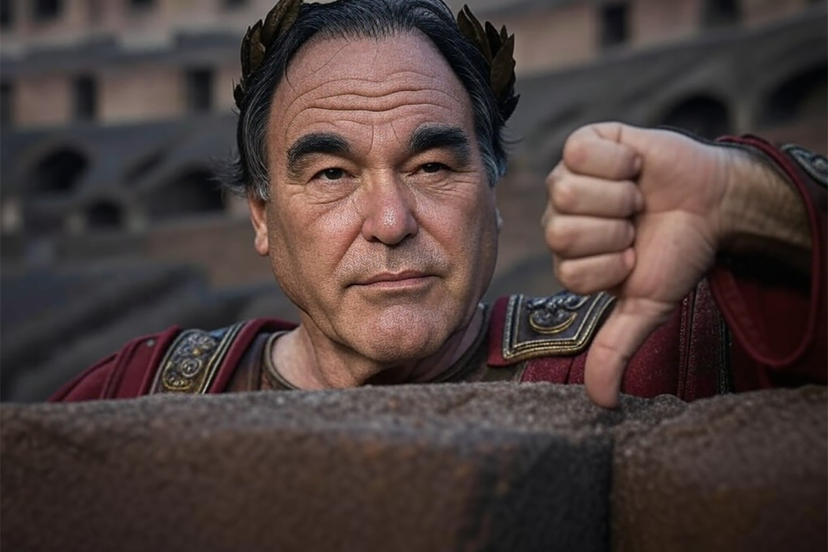 Oliver Stone inclina su pulgar hacia abajo con "Gladiator II"