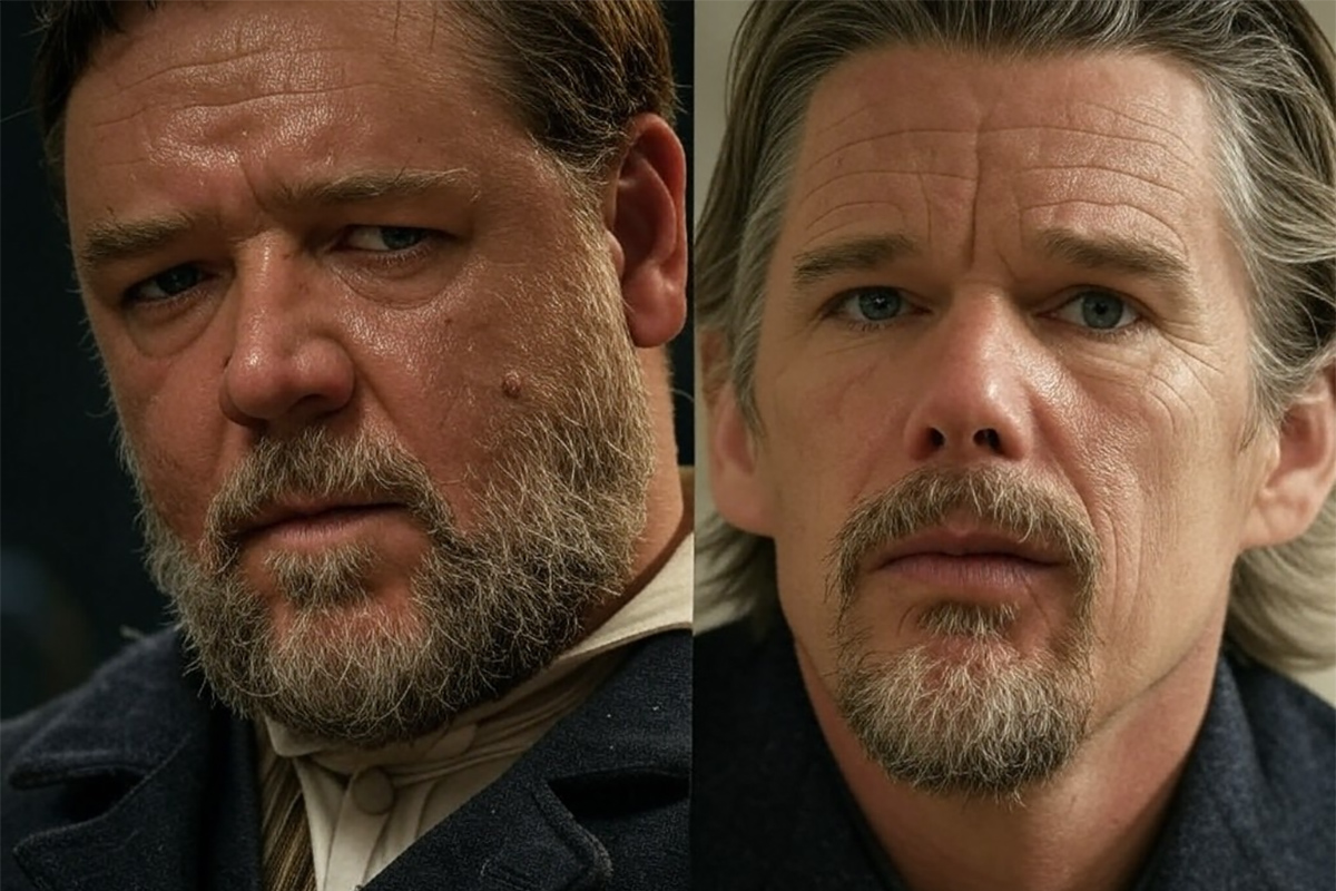 Russell Crowe y Ethan Hawke, actores que valen su peso en oro