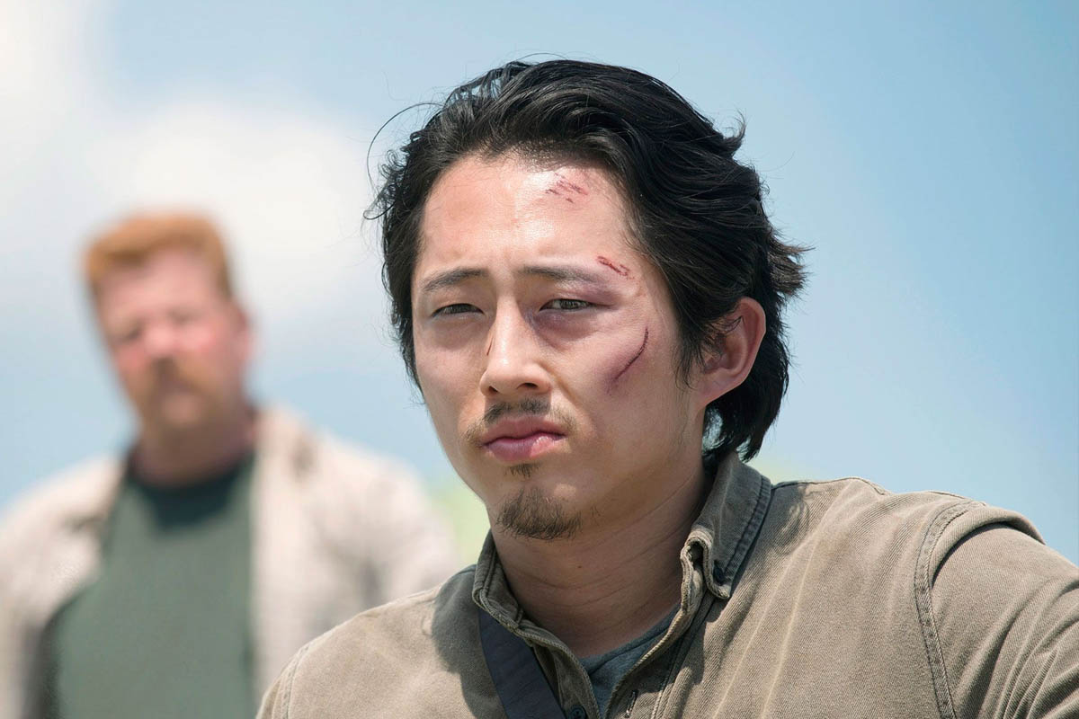 Steven Yeun, Robert Pattinson