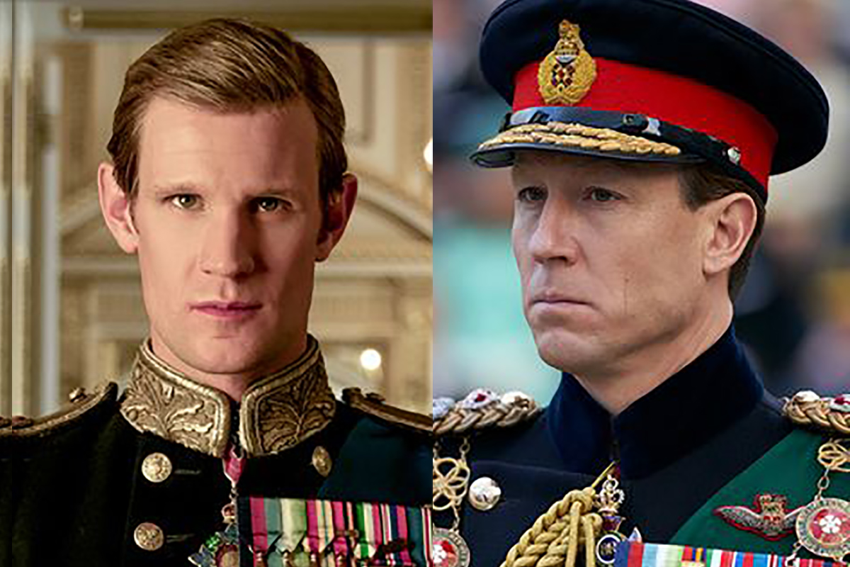 Matt Smith y Tobias Menzies, Felipes de Edimburgo de ficción en "The Crown", dan su pésame a Isabel II