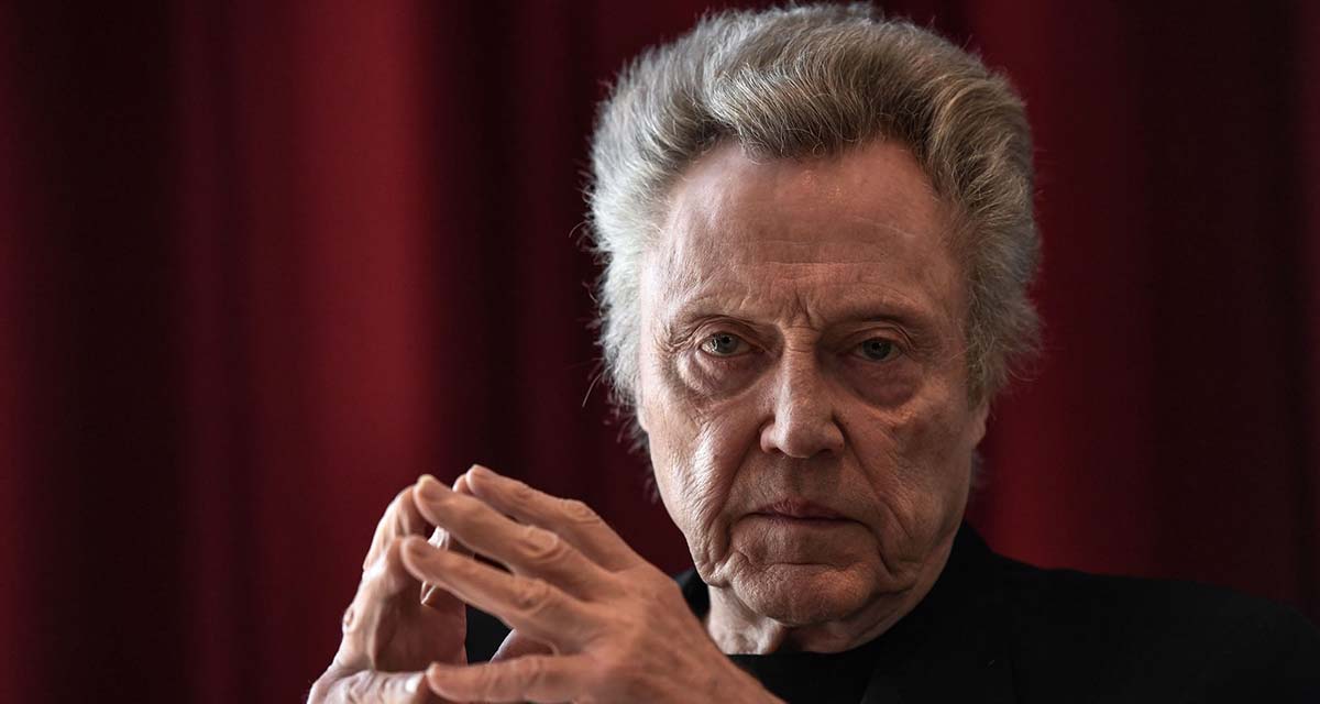 Christopher Walken ficha para una serie televisiva.