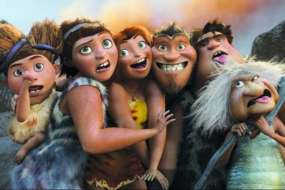 Los Croods no tienen miedo al coronavirus