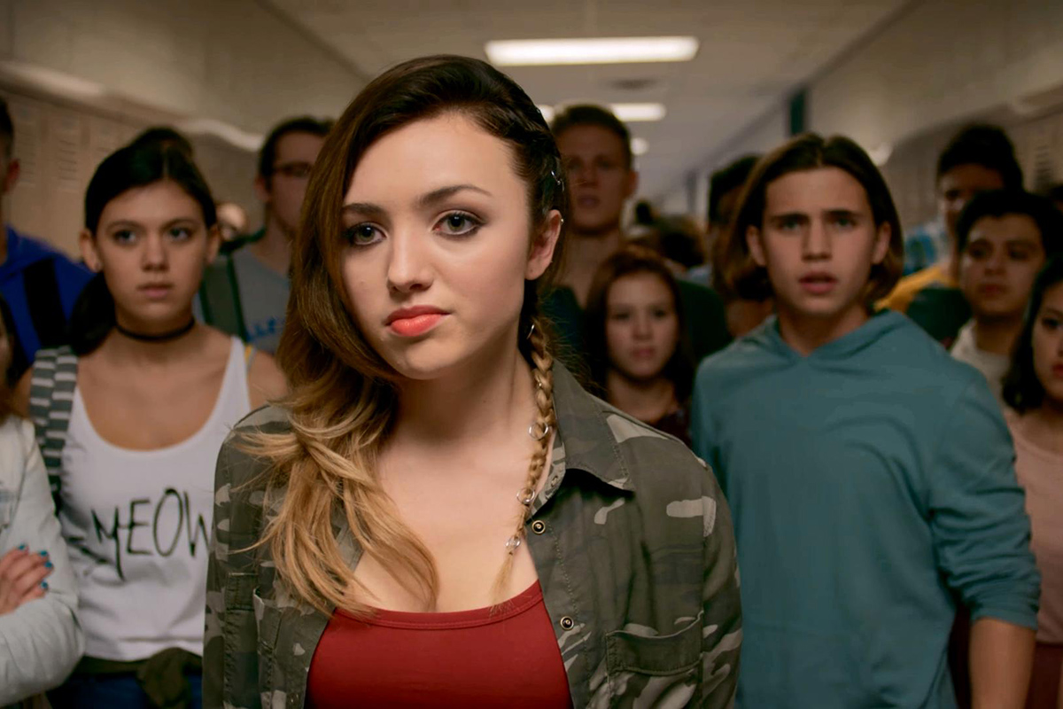 Imagen de Peyton List en Cobra Kai