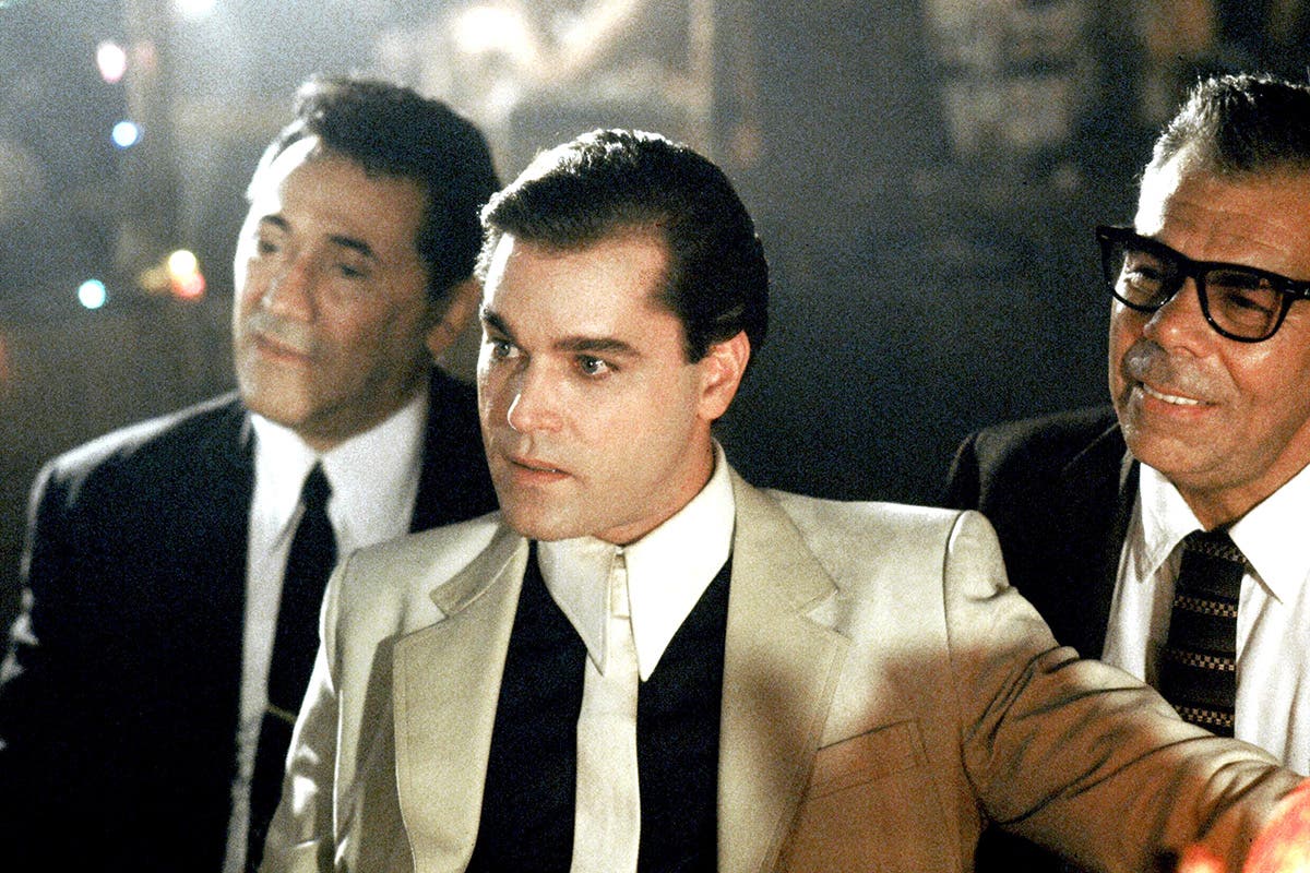 Imagen de Ray Liotta, en "Uno de los nuestros", de Martin Scorsese