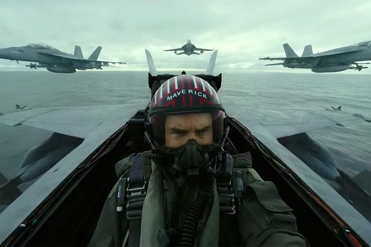 Imagen de Tom Cruise en Top Gun Maverick