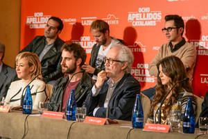 Dani Rovira presenta con el resto del equipo "Ocho apellidos catalanes" en Madrid