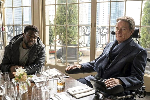 Primera fotografía de Bryan Cranston y Kevin Hart en el remake de “Intocable”