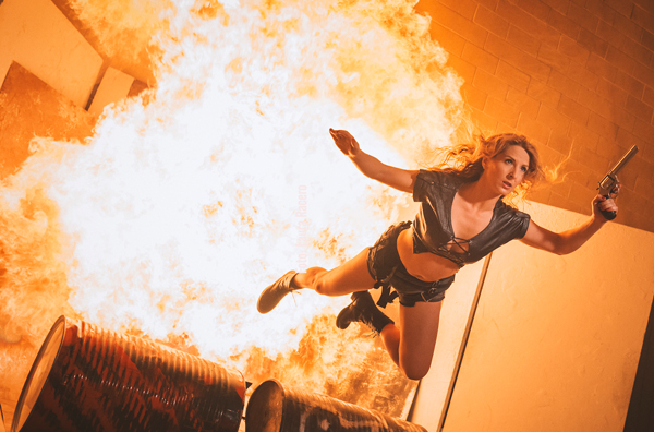 LorenaTejedor actriz de accion