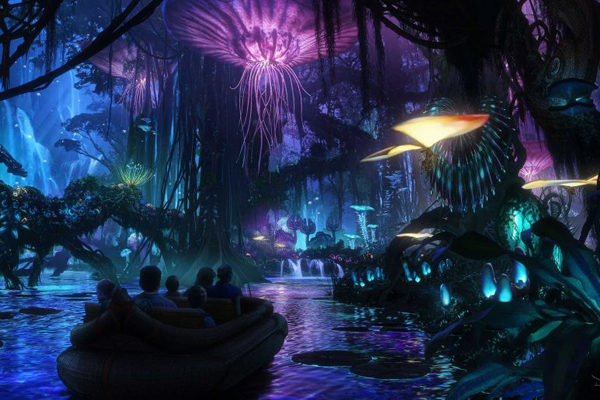 James Cameron y Bob Iger inauguran por fin Pandora, el mundo de Avatar