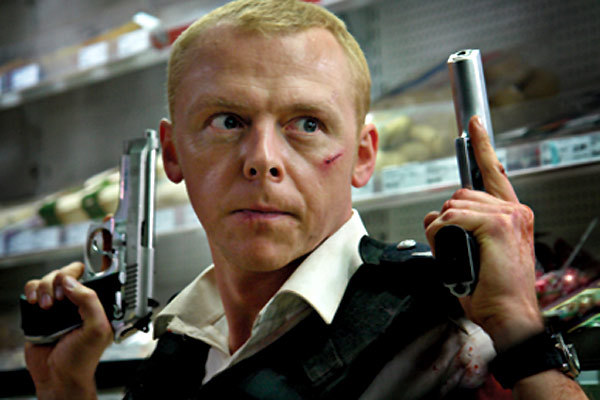 Simon Pegg llora, en el mundillo del rock and roll