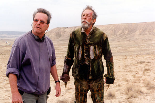 Inasequible al desaliento, Terry Gilliam reinicia el rodaje de “Don Quijote”… ¡una vez más!