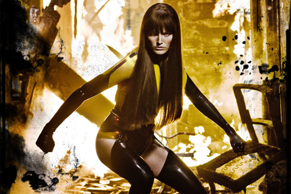 Malin Akerman, villana de “Rampage” junto a Dwayne Johnson