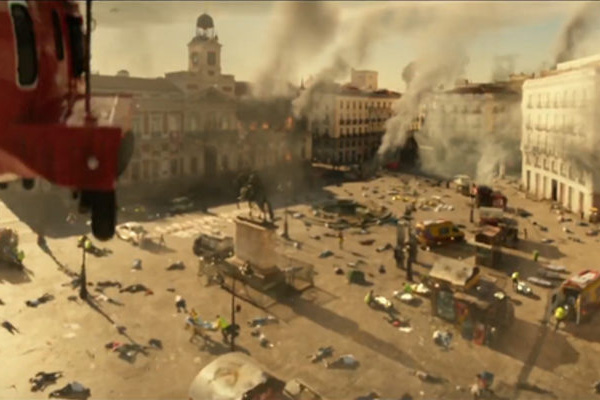 Hollywood destruye la Puerta del Sol de Madrid