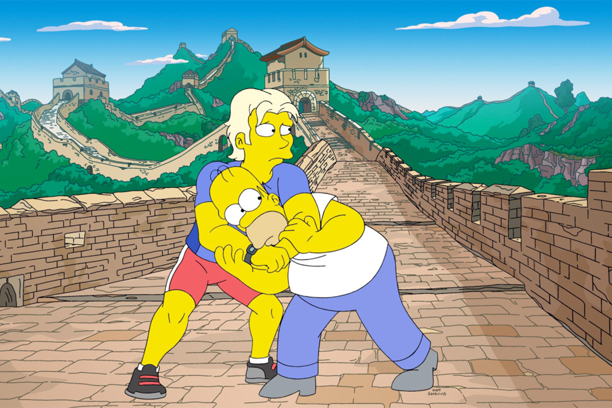 Los Simpson, China