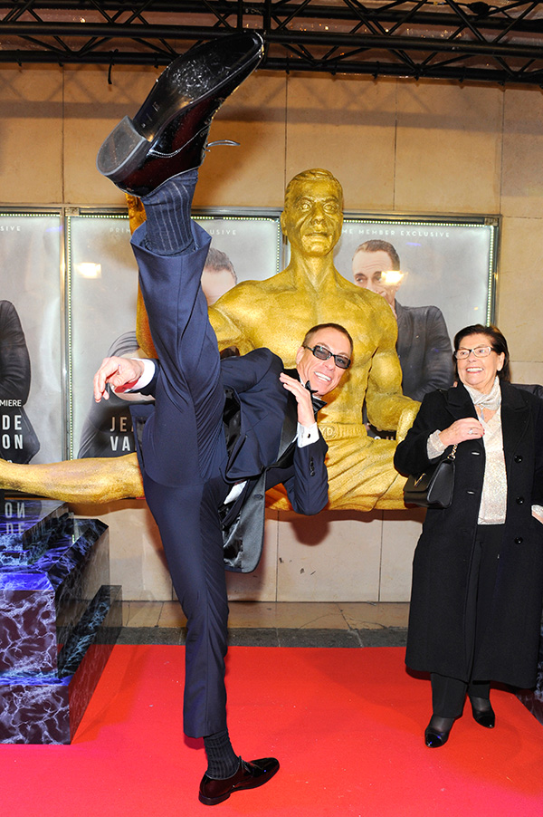 Van Damme y su madre