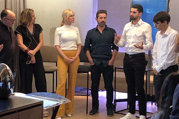 Maggie Civantos arropa la entrega del premio Nespresso Talents 2019