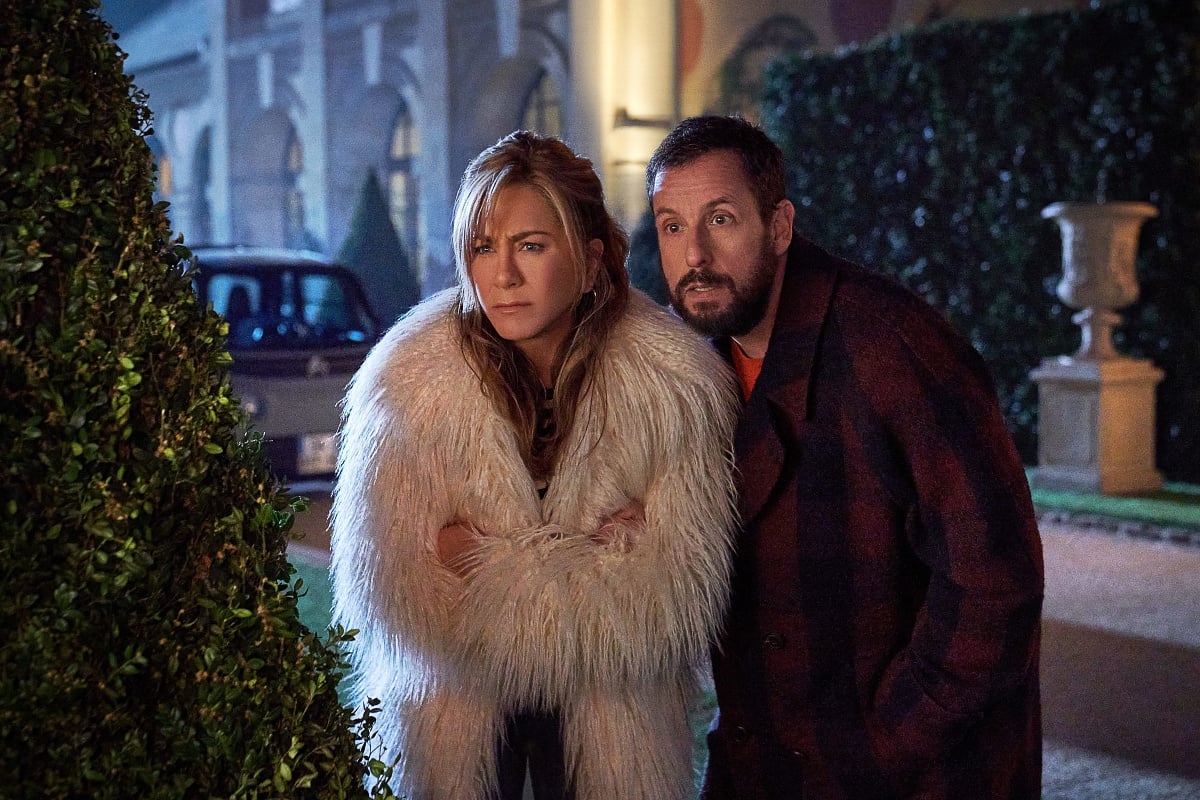 Adam Sandler y Jennifer Aniston, Criminales a la vista