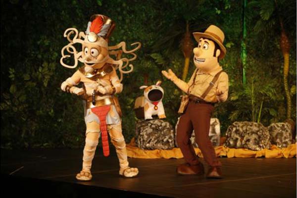 Se estrena en Madrid "Tadeo Jones. Una aventura musical", un espectáculo teatral