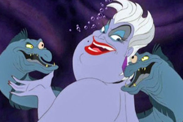 La bruja de “La Sirenita” descabezada
