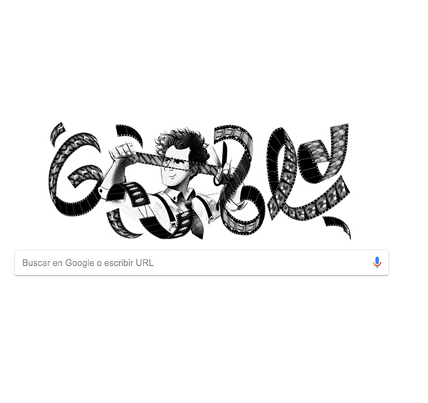 Google homenajea con uno de sus célebres 'doodles' el 120 aniversario de Sergei M. Eisenstein