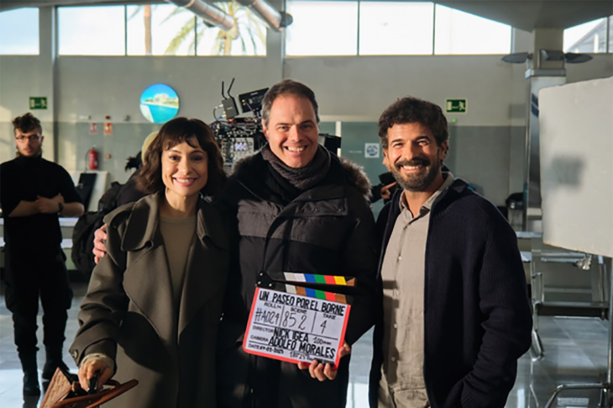 Rodolfo Sancho, Natalia Verbeke y Ruth Gabriel