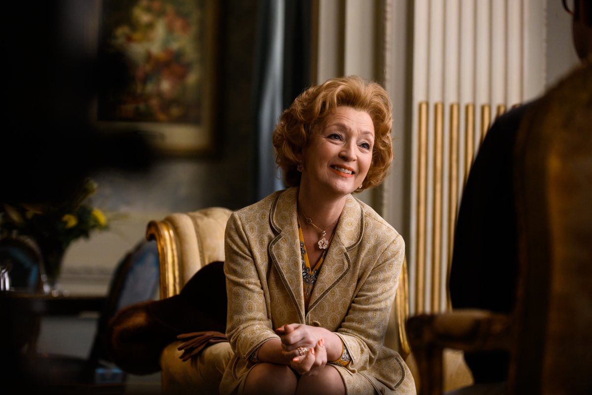 Lesley Manville y Ciaran Hinds