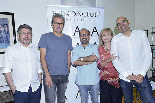 Asghar Farhadi, Patrono de Honor de la Fundación Academia de Cine
