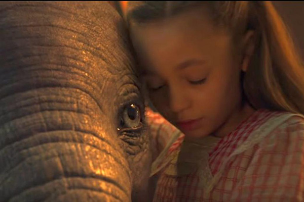 Primeras imágenes del remake en imagen real de "Dumbo", de Tim Burton