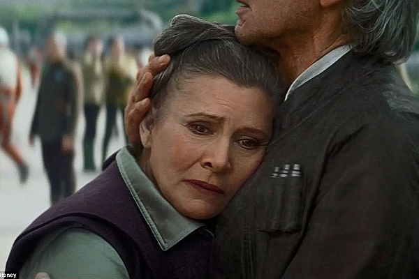 Carrie Fisher aparecerá en el episodio IX de "Star Wars" mediante tomas descartadas