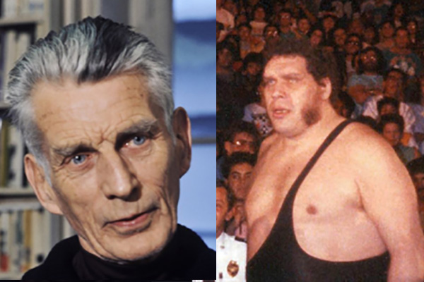 Samuel Beckett andre the giant