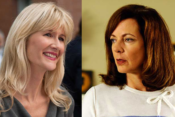 Laura Dern y Allison Janney serán hermanas en la pantalla