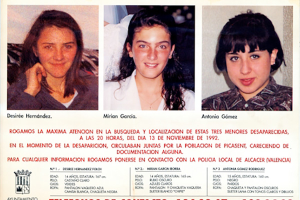 El primer documental español de Netflix abordará el crimen de las chicas de Alcàsser