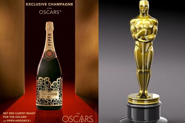 Habrá dos Oscar regados con champán a 2.000 dólares la botella
