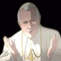 Juan Pablo II se convierte en un dibujo animado